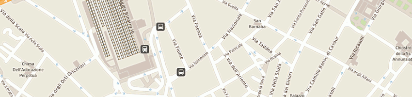 Mappa della impresa the planet srl a FIRENZE