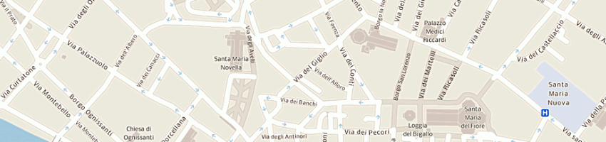 Mappa della impresa tola di emilio tola e c sas a FIRENZE