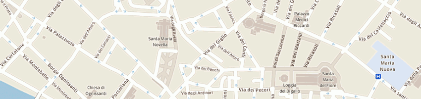 Mappa della impresa lorenzo de' medici srl a FIRENZE