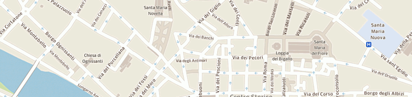 Mappa della impresa maison mon amour a FIRENZE