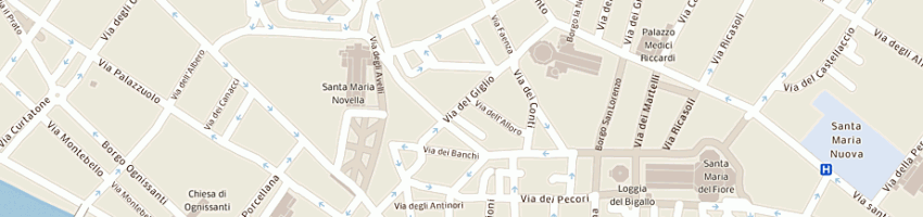 Mappa della impresa gagliano e associati a FIRENZE
