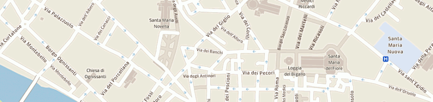Mappa della impresa ilery di naldini i e c sas a FIRENZE