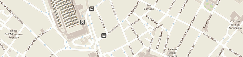 Mappa della impresa ristorante lob's a FIRENZE