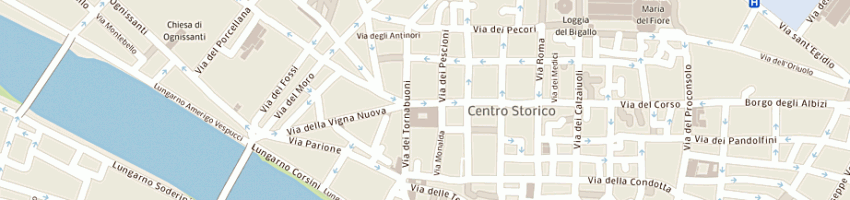 Mappa della impresa corsi lorenzo a FIRENZE