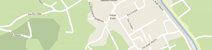 Mappa della impresa strazzabosco maurizio a MONTECCHIA DI CROSARA
