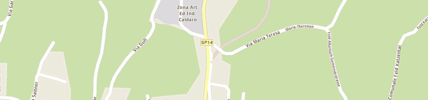Mappa della impresa micheli gunther a CALDARO SULLA STRADA DEL VINO
