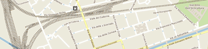 Mappa della impresa residenza johanna a FIRENZE