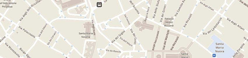 Mappa della impresa magia - srl a FIRENZE