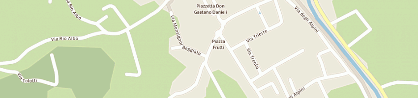 Mappa della impresa marcazzan giovanni a MONTECCHIA DI CROSARA