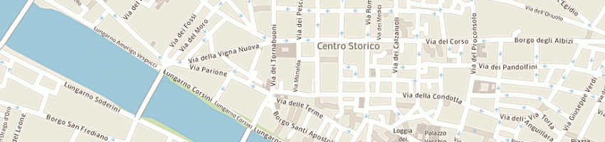 Mappa della impresa british institute of florence a FIRENZE