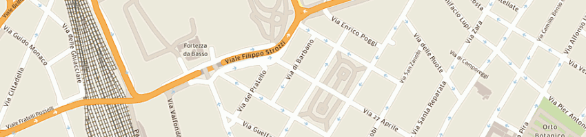 Mappa della impresa don chisciotte srl a FIRENZE