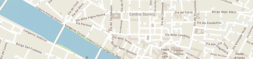 Mappa della impresa banca popolare italiana banca popolare di lodi soc coop a FIRENZE