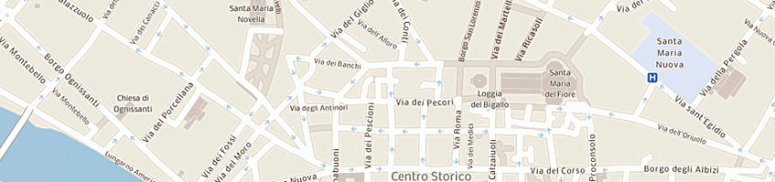Mappa della impresa ciatti avv benedetta a FIRENZE
