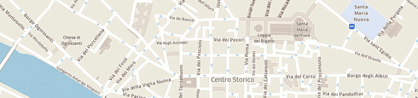 Mappa della impresa unicredit banca spa a FIRENZE