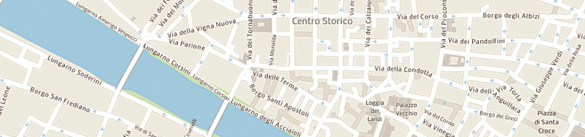 Mappa della impresa sas riguccio mulas di puliti isabella e c a FIRENZE