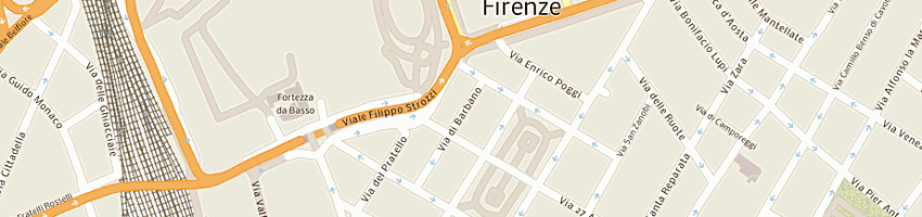 Mappa della impresa landi luca a FIRENZE