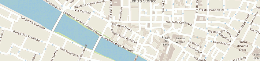 Mappa della impresa guidoreni firenze srl a FIRENZE