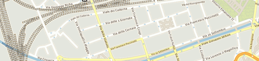 Mappa della impresa studio legale associato neri baldi e francesco brizzi e associati a FIRENZE