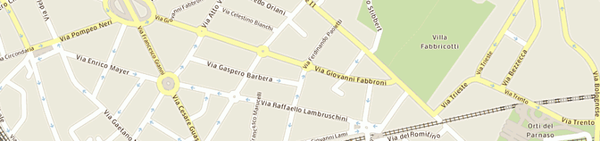 Mappa della impresa ricci carni a FIRENZE