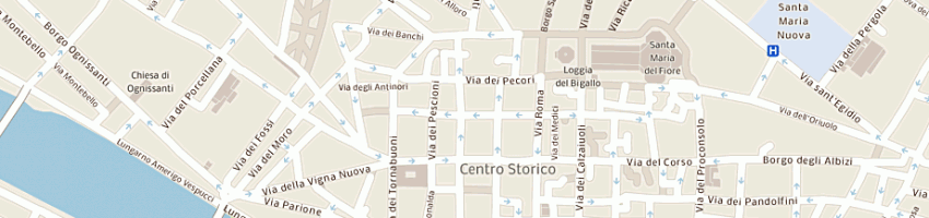 Mappa della impresa big boy srl a FIRENZE