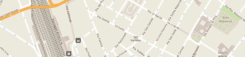 Mappa della impresa paggetti pietro a FIRENZE
