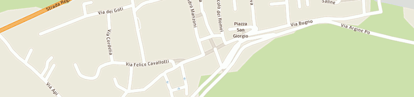 Mappa della impresa la coccinella (sas) a BERGANTINO
