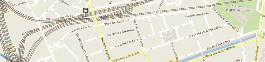 Mappa della impresa benevento claudio a FIRENZE