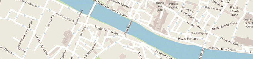 Mappa della impresa gioielleria venturi sas a FIRENZE