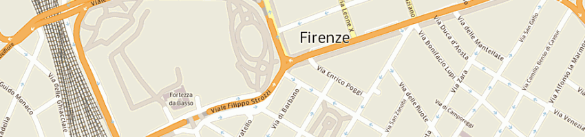 Mappa della impresa usai a FIRENZE