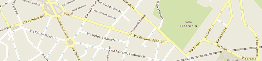 Mappa della impresa il cerchio sas a FIRENZE