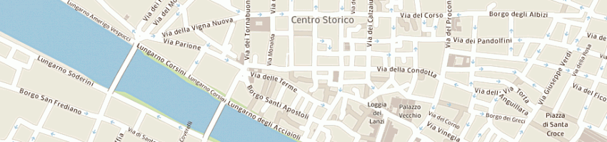 Mappa della impresa passamaneria valmar a FIRENZE