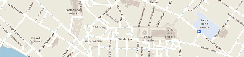 Mappa della impresa romano balatri sas di r balatri e c a FIRENZE