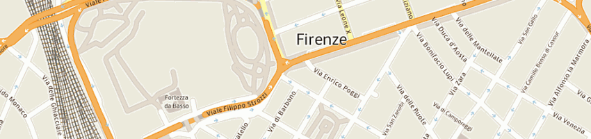 Mappa della impresa pensione fedora a FIRENZE