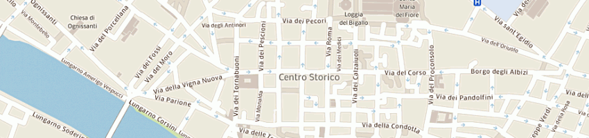 Mappa della impresa valli a FIRENZE