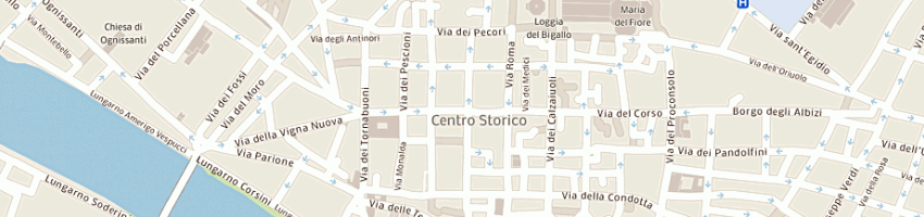 Mappa della impresa farmacia internazionale a FIRENZE