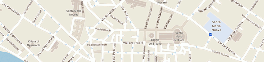Mappa della impresa jacaranda srl a FIRENZE