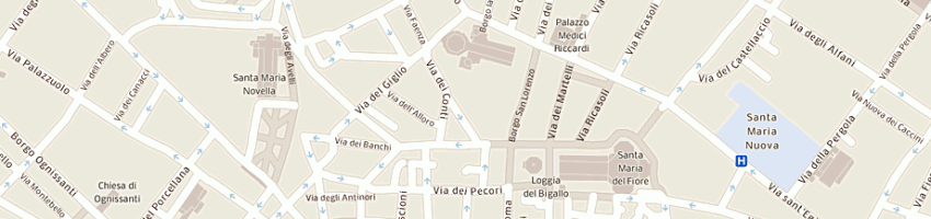 Mappa della impresa libreria giorni di piattoli francesco a FIRENZE