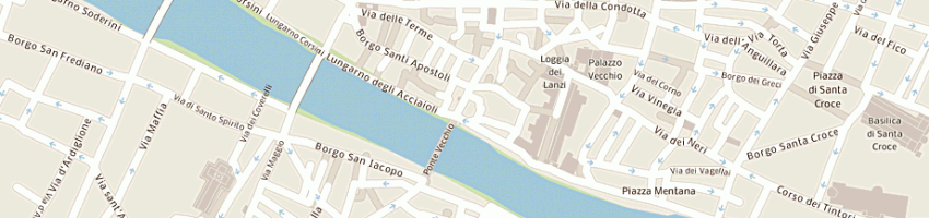 Mappa della impresa snack bar l'orafo sas a FIRENZE