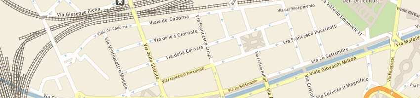 Mappa della impresa piattelli angelo a FIRENZE