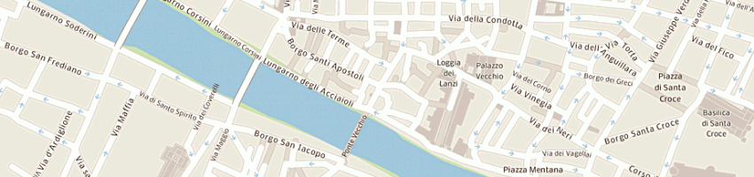 Mappa della impresa banca intesa spa a FIRENZE