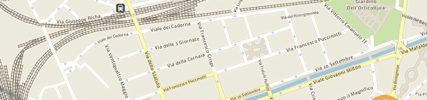 Mappa della impresa pasticceria marzocco a FIRENZE