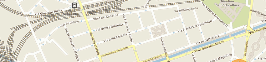 Mappa della impresa pavan luigino a FIRENZE