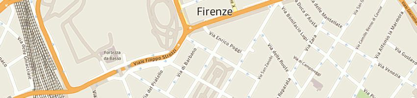 Mappa della impresa toscana ristodlf srl a FIRENZE