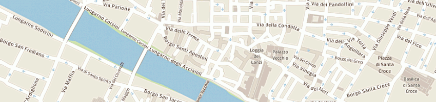 Mappa della impresa albergo della signoria a FIRENZE
