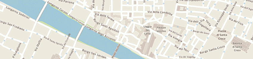 Mappa della impresa la bottega del gelato a FIRENZE