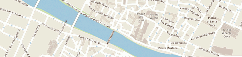Mappa della impresa albergo hermitage hotel pension a FIRENZE