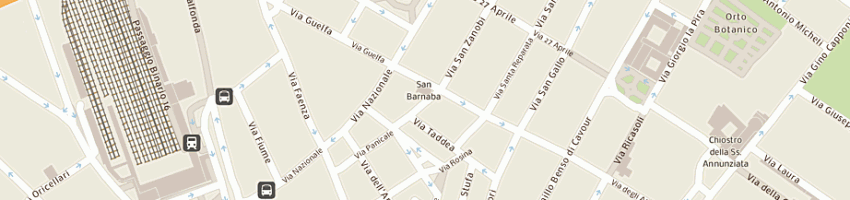 Mappa della impresa berti vinicio a FIRENZE