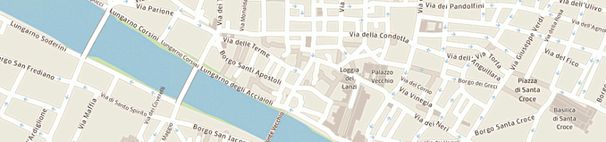 Mappa della impresa guidoreni firenze srl a FIRENZE