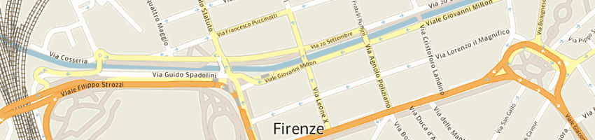 Mappa della impresa girovagare di maria oliva scaramuzzi e c sas a FIRENZE