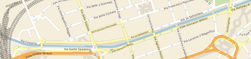 Mappa della impresa masi michele a FIRENZE